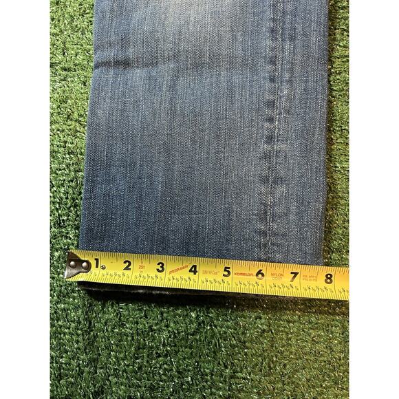 Miss Me Easy Capri Distressed Denim Women’s 30x25.5 Embellished Y2K Jeans - Picture 11 of 11